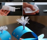 como hacer una ballena de papel