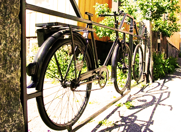 Ideas de Cómo reciclar bicicletas viejas10
