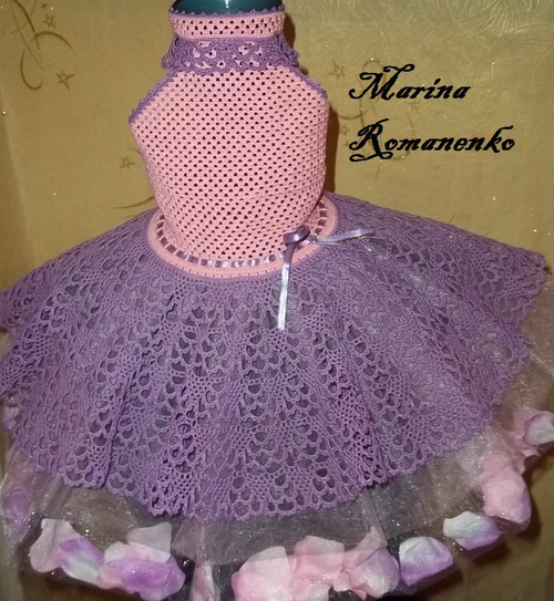 moldes de vestidos a crochet para niña (2)