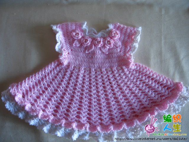 moldes de vestidos a crochet para niña (6)