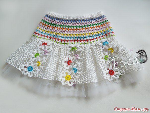 conjunto niña hecho a crochet con flores patrones01