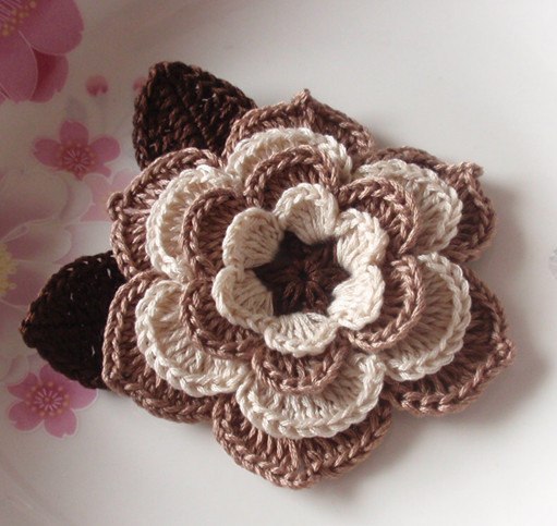 flores a crochet modelos