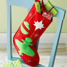 Moldes para hacer botas navideñas de fieltro gratis12