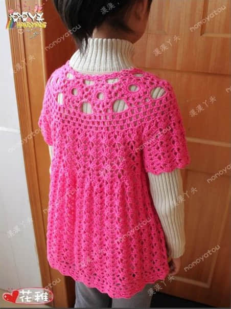 Patron para hacer un vestido a crochet para niña05