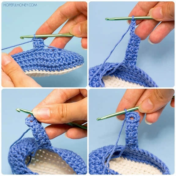 Zapatitos tejidos a crochet paso a paso con patron01