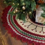 20 ideas Pie de arbol navideño tejido a crochet12