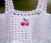 Vestidos de bebe tejidos a crochet gratis