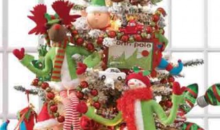 Ideas para decorar arbol navideño con peluches02