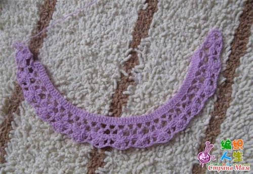 Patron gratis bolero tejido a crochet para niñas04