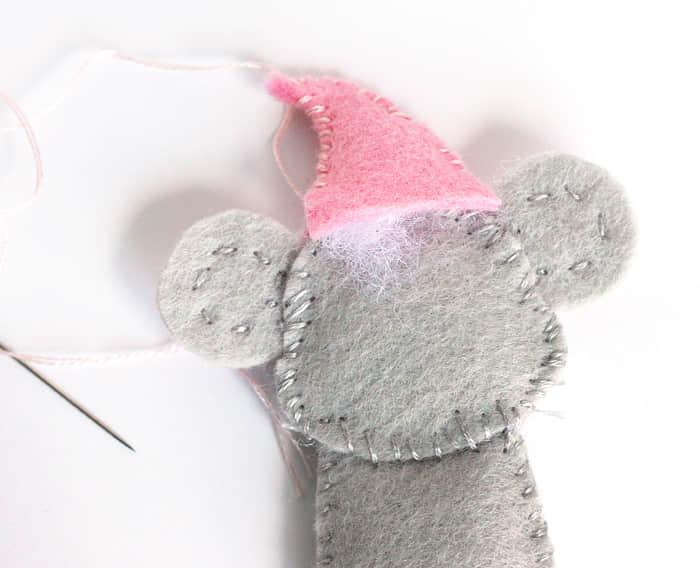 Como hacer ratones navideños con moldes02