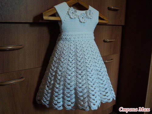 Esquema para hacer un vestido para niñas a crochet05
