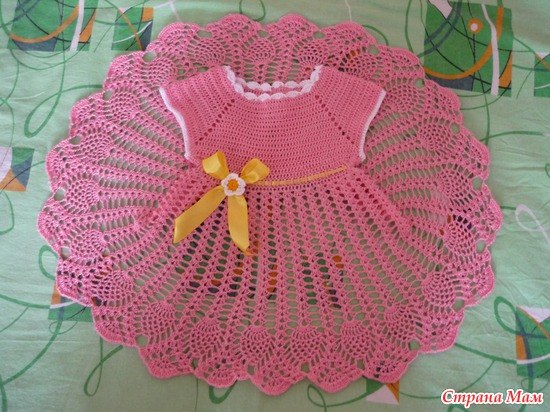 Ideas para tejer vestidos a crochet para niñas03