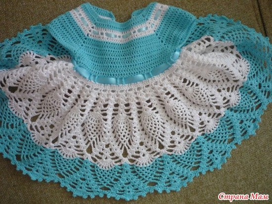 Ideas para tejer vestidos a crochet para niñas06