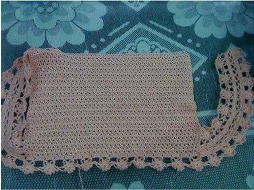 Moldes para tejer una tunica a crochet para niñas01