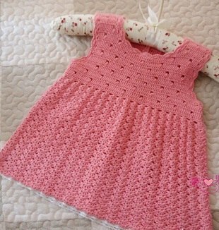 Como tejer una blusa sin mangas a crochet para niñas01