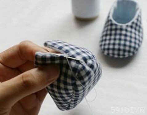 Como costurar unos zapatitos para bebe5