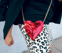 Como hacer un bolso en forma de corazón fácilmente