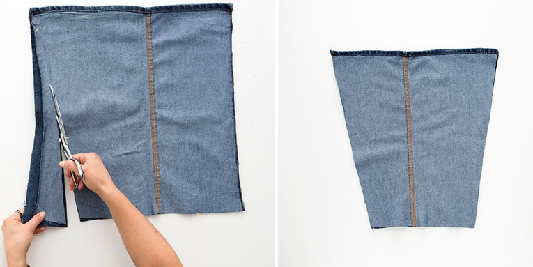 Como hacer bolsos extra grandes con jeans reciclados pasó a paso4