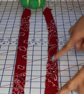 Como hacer tops peplum con pañuelos en simples pasos9