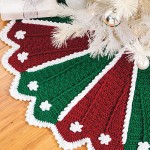 20 ideas Pie de arbol navideño tejido a crochet08