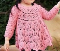 Como hacer una blusa olgado a crochet para niñas